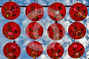 Lanterns at the Thian Hock Keng Temple in Singapore - 3