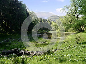 Lanty`s Tarn near Glenridding, Lake District