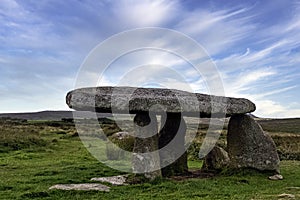 Lanyon Quoit - dolmen in Cornwall, England, UK