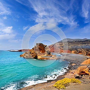 Lanzarote El Golfo Lago de los Clicos