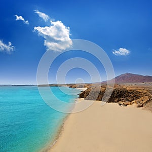 Lanzarote Playa del Pozo beach costa Papagayo photo