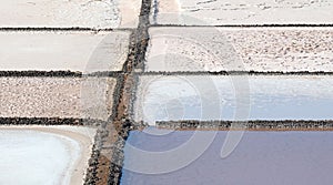 Lanzarote saltworks salinas de Janubio, Canary Islands