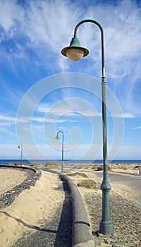 Lanzarote Street Lamp 1 photo