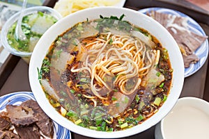 Lanzhou stretched noodles