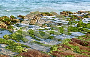 Lao Mei green rock troughs /The green Reef  in Shimen