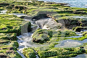 Lao Mei green rock troughs /The green Reef  in Shimen