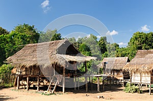 Lao, Muang Sing - rural scene