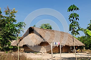 Lao, Muang Sing - rural scene