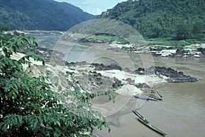 LAO PAK BENG MEKONG RIVER