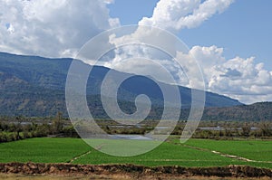 The lao people along the mekong river are farmers/fishers