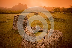 LAO PHONSAVAN PLAIN OF JARS