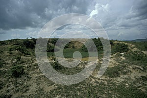 LAO PHONSAVAN US BOMB CRATERS