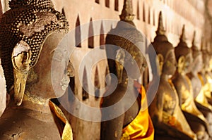 Lao, Vientiane - Wat Si Saket temple