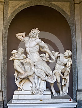 LaocoÃ¯Â¿Â½n statue Vatican City