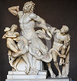 Laocoon Group in the Vatican Museum