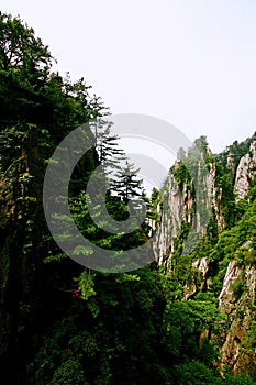 Laojun Mountain in Luoyang