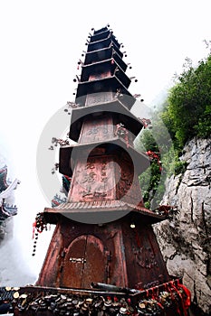 Laojun Mountain in Luoyang