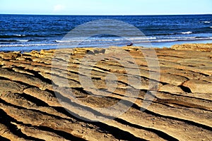 Laomei Green Stone Trough is located in Shimen District on the North Coast of Taiwan