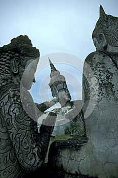 LAOS VIENTIANE XIENG KHUAN BUDDHA PARK