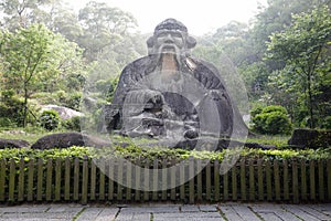 Laozi Statue of qingyuanshan mountain, adobe rgb photo