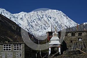 Lap of Annapurna mountain