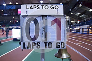 Lap counter shows one more lap to go