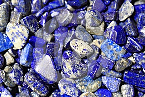 Lapis lazuli mineral background