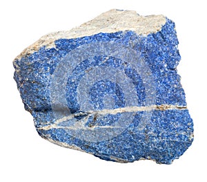 Lapis lazuli raw gemstone