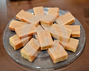 Lapis Legit, Spekuk, Spekkoek, is a delicious Indonesian cake