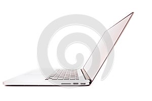 Laptop with blank screen