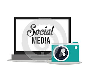 Laptop camera and social media design