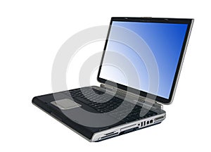 Laptop with clipping paths