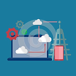 Cloud Computing and Wireless Network Connectivity
