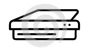 Laptop Computer Icon, Portable Workstation Device, vector design Generative AI