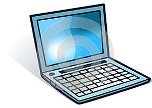 Laptop Computer Illustration