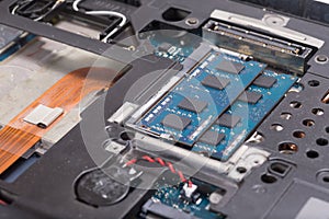 Laptop computer internal parts and components