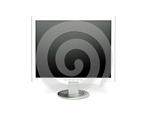 Laptop computer isolated on white 3d render