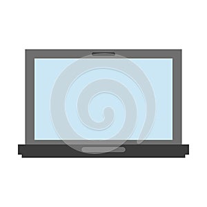 Laptop computer tehnology symbol