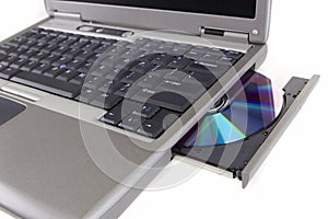 Laptop with DVD/CD