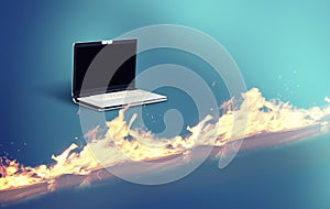 The Laptop firewall photo