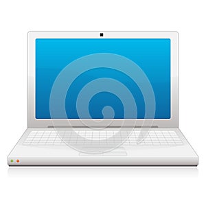 Computer portatile icona un rettangolo che delimita l'area stampabile 