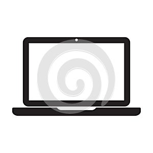 Laptop icon vector