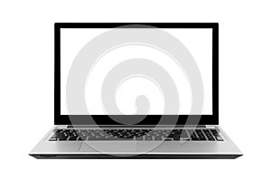 Laptop isolated on white