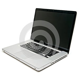 A Laptop Isolated on White Background