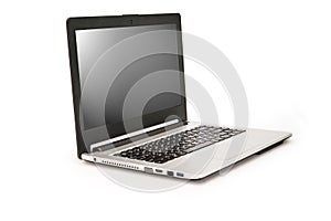 Laptop isolated on white background