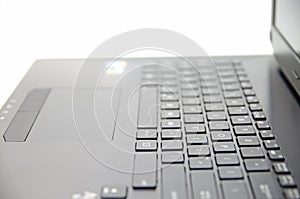 Laptop keyboard and touchpad