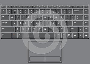 Laptop keyboard US