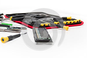 Laptop repair tools and technical support