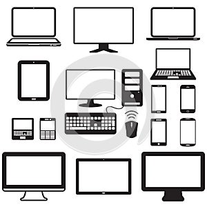 Laptop, tablet computer, monitor and mobile screen