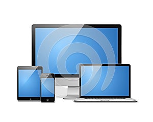 Laptop tablet desktop mobile